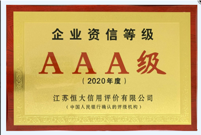 企業(yè)信用等級(jí)
